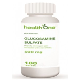 health One Glucosamine Sulfate, 180 Tablets